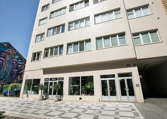 Karlin Skyline Terrace By Livingclub Appartement Prague